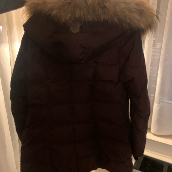 Mackage Adali Coat Size Large in Burgundy - Picture 4 of 6